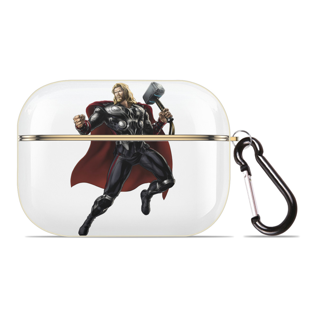 （画像用） アベンジャーズ The Avengers 【AirPods Pro用】ハードシェル保護ケース｜耐衝撃・防指紋・カラビナ付き商品仕様
