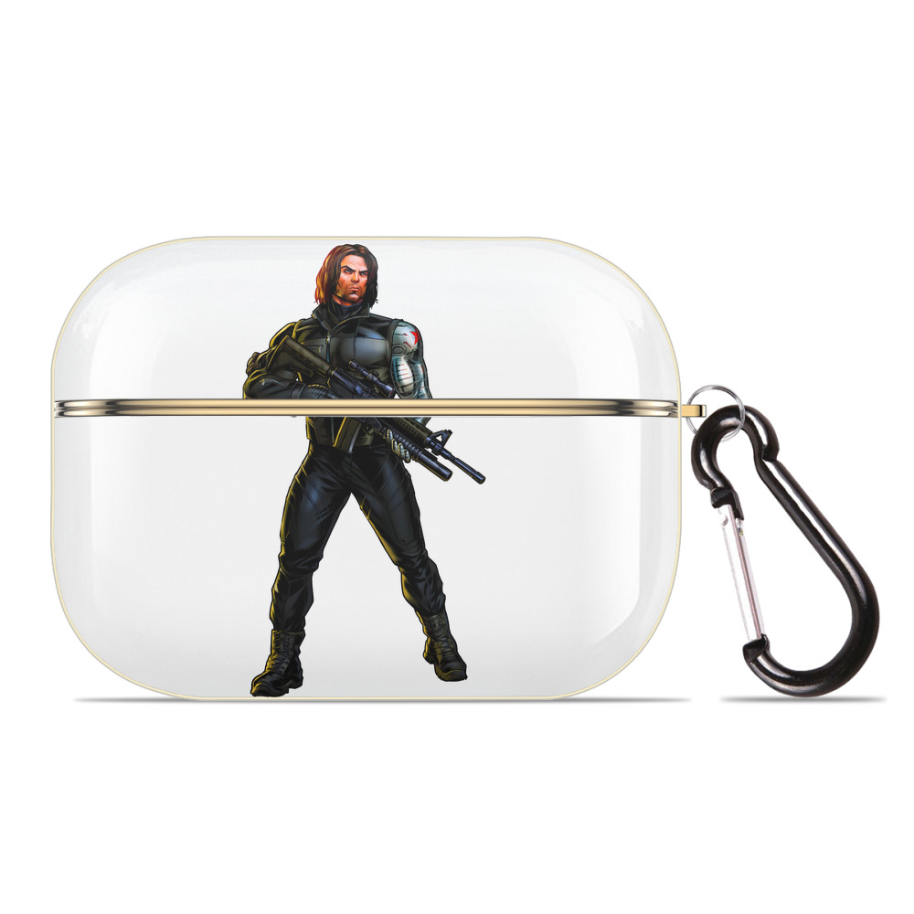（画像用） アベンジャーズ The Avengers 【AirPods Pro用】ハードシェル保護ケース｜耐衝撃・防指紋・カラビナ付き商品仕様