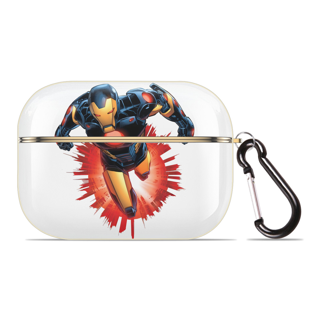 （画像用） アベンジャーズ The Avengers 【AirPods Pro用】ハードシェル保護ケース｜耐衝撃・防指紋・カラビナ付き商品仕様