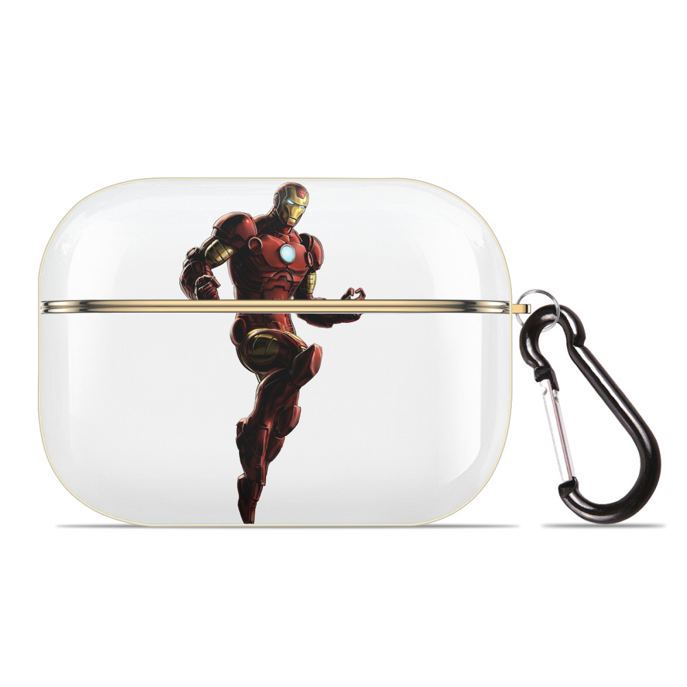 （画像用） アベンジャーズ The Avengers 【AirPods Pro用】ハードシェル保護ケース｜耐衝撃・防指紋・カラビナ付き商品仕様