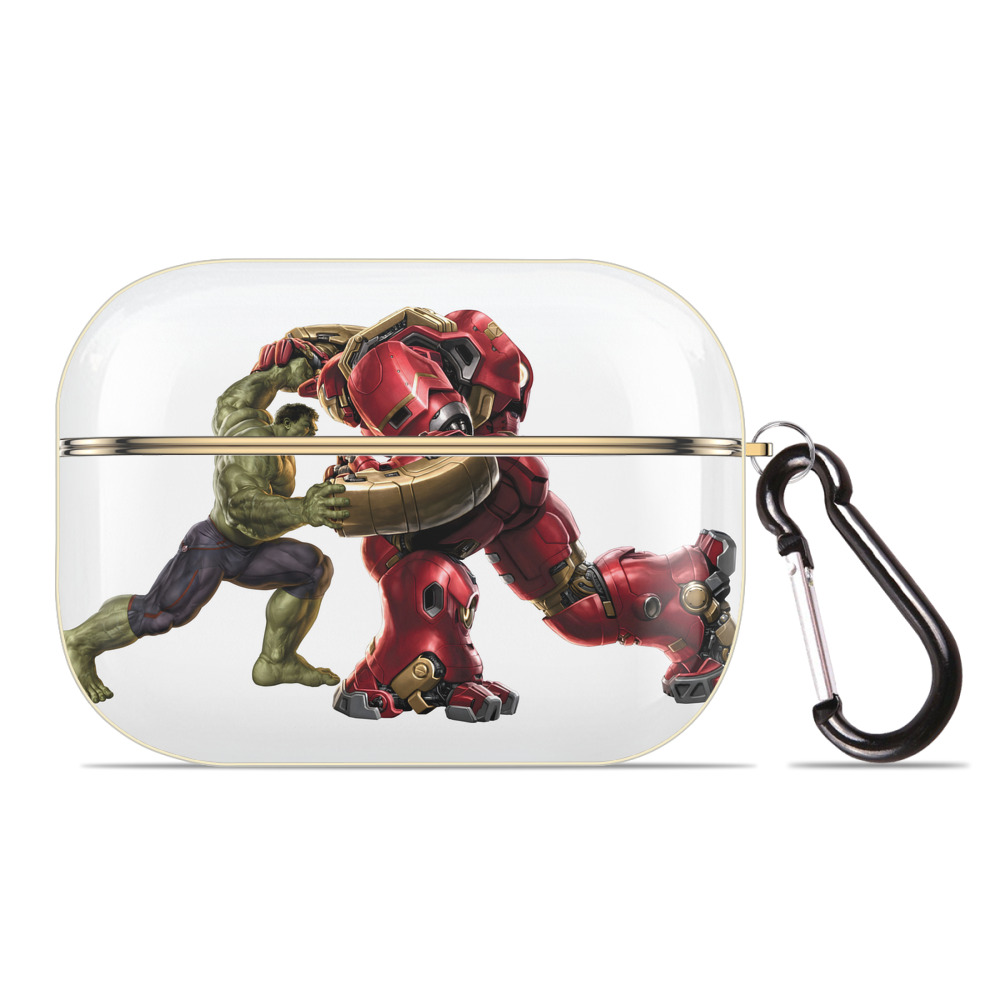 （画像用） アベンジャーズ The Avengers 【AirPods Pro用】ハードシェル保護ケース｜耐衝撃・防指紋・カラビナ付き商品仕様