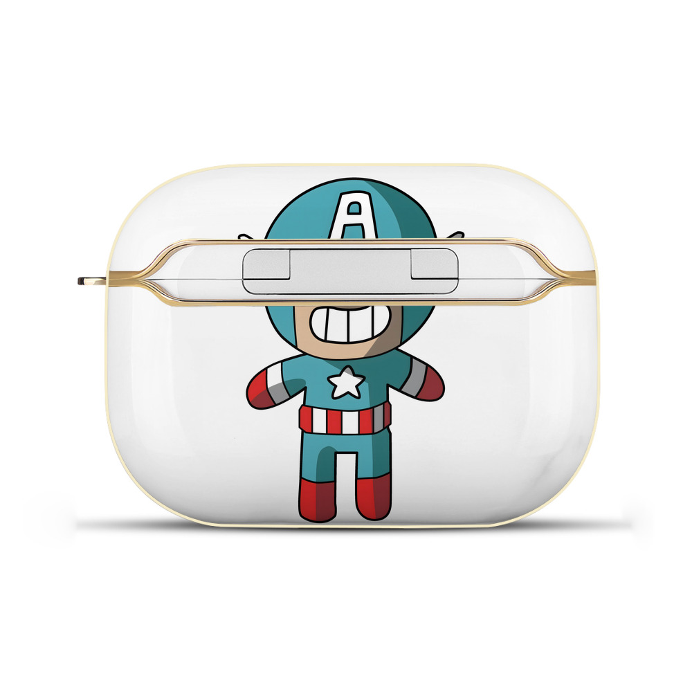 （画像用） アベンジャーズ The Avengers 【AirPods Pro用】ハードシェル保護ケース｜耐衝撃・防指紋・カラビナ付き商品仕様