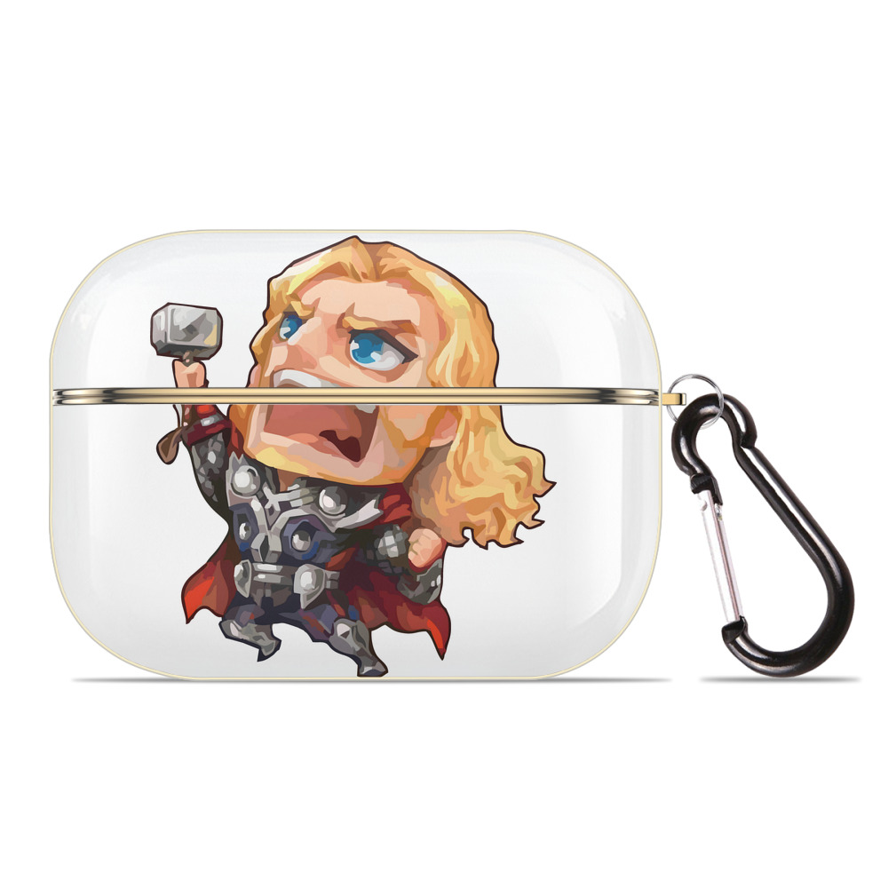 （画像用） アベンジャーズ The Avengers 【AirPods Pro用】ハードシェル保護ケース｜耐衝撃・防指紋・カラビナ付き商品仕様