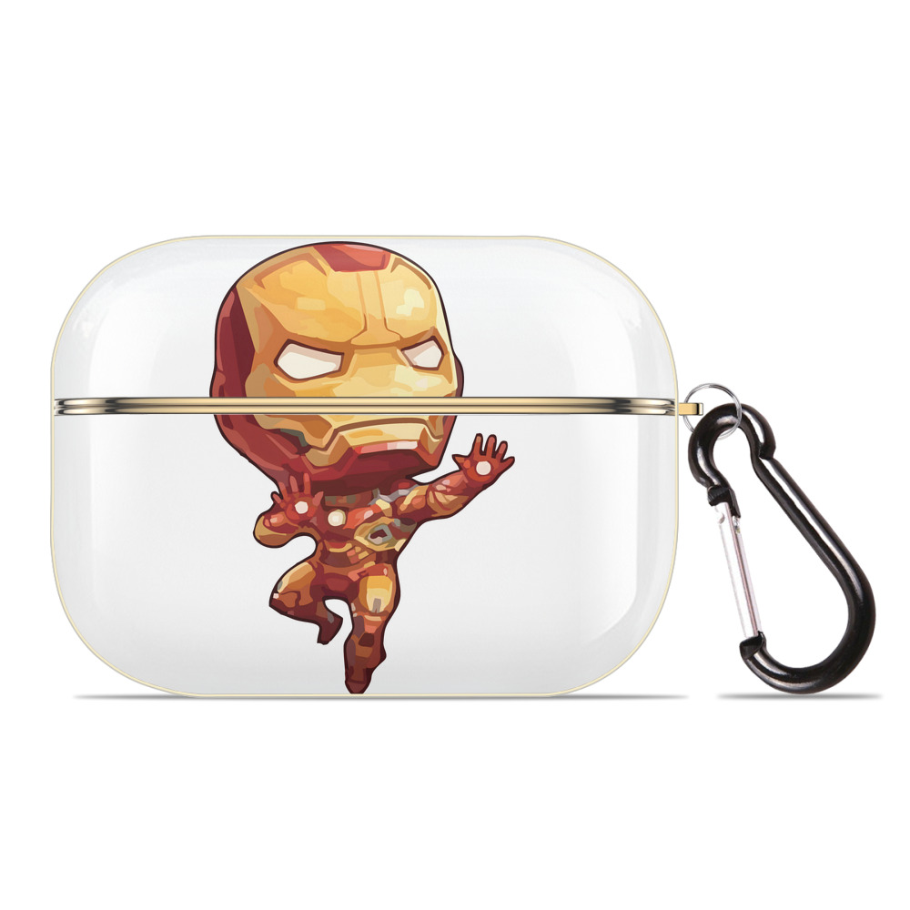 （画像用） アベンジャーズ The Avengers 【AirPods Pro用】ハードシェル保護ケース｜耐衝撃・防指紋・カラビナ付き商品仕様