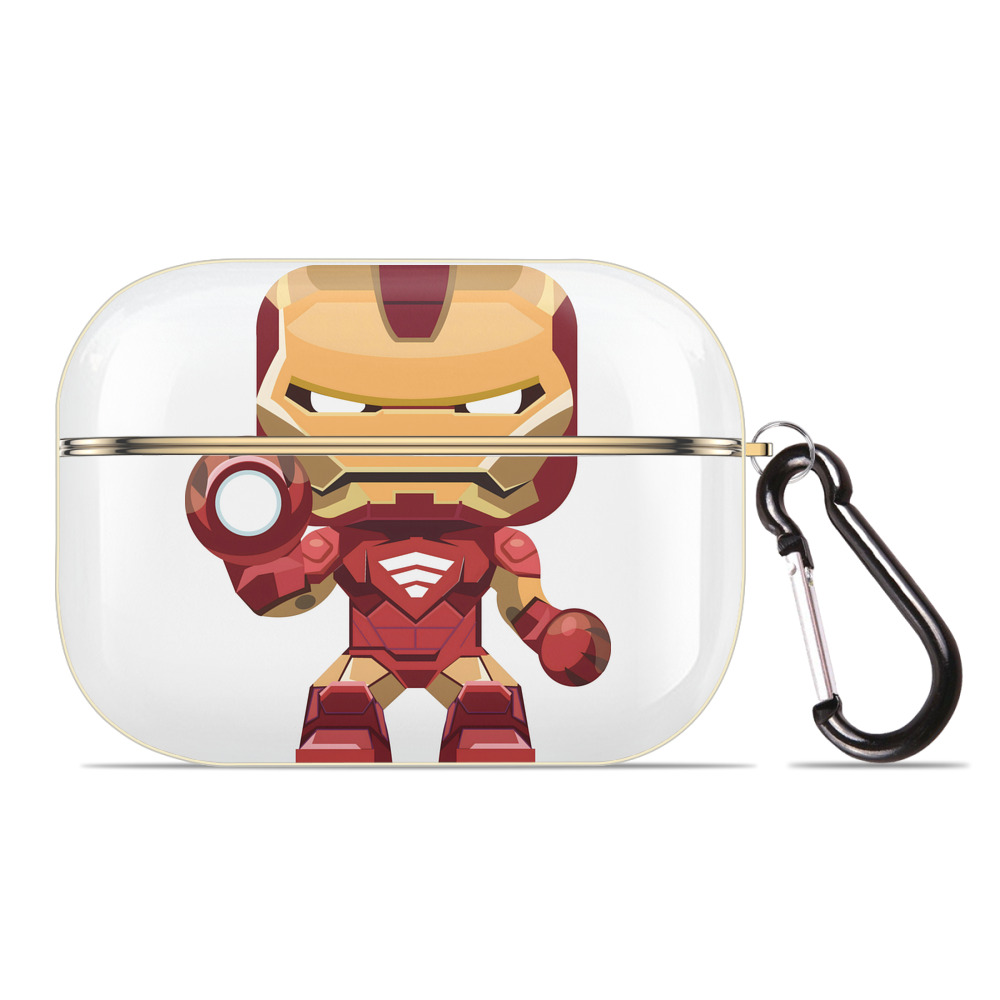 （画像用） アベンジャーズ The Avengers 【AirPods Pro用】ハードシェル保護ケース｜耐衝撃・防指紋・カラビナ付き商品仕様