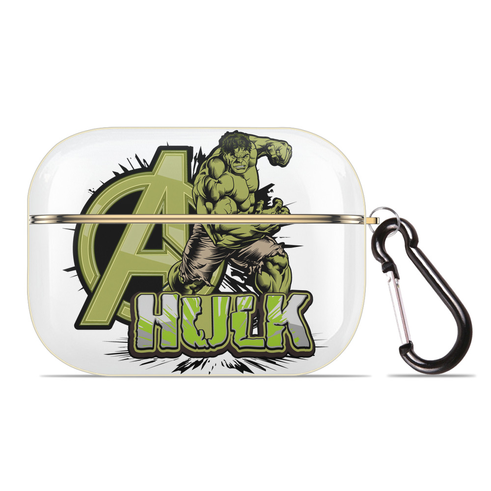 （画像用） アベンジャーズ The Avengers 【AirPods Pro用】ハードシェル保護ケース｜耐衝撃・防指紋・カラビナ付き商品仕様