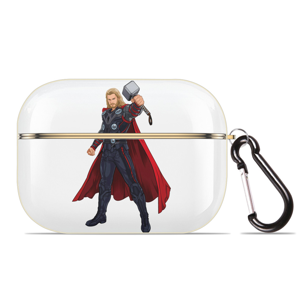 （画像用） アベンジャーズ The Avengers 【AirPods Pro用】ハードシェル保護ケース｜耐衝撃・防指紋・カラビナ付き商品仕様