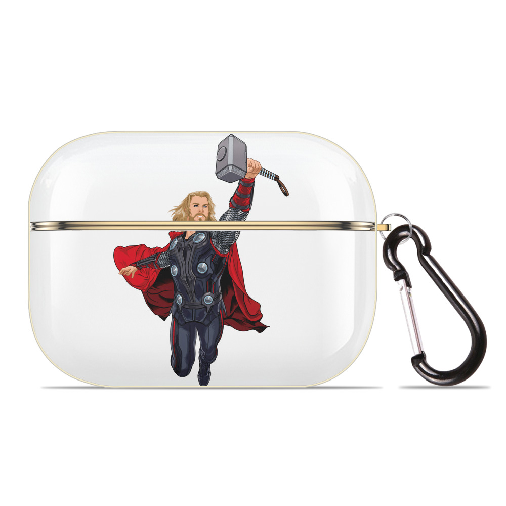 （画像用） アベンジャーズ The Avengers 【AirPods Pro用】ハードシェル保護ケース｜耐衝撃・防指紋・カラビナ付き商品仕様