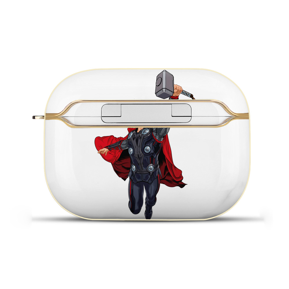 （画像用） アベンジャーズ The Avengers 【AirPods Pro用】ハードシェル保護ケース｜耐衝撃・防指紋・カラビナ付き商品仕様