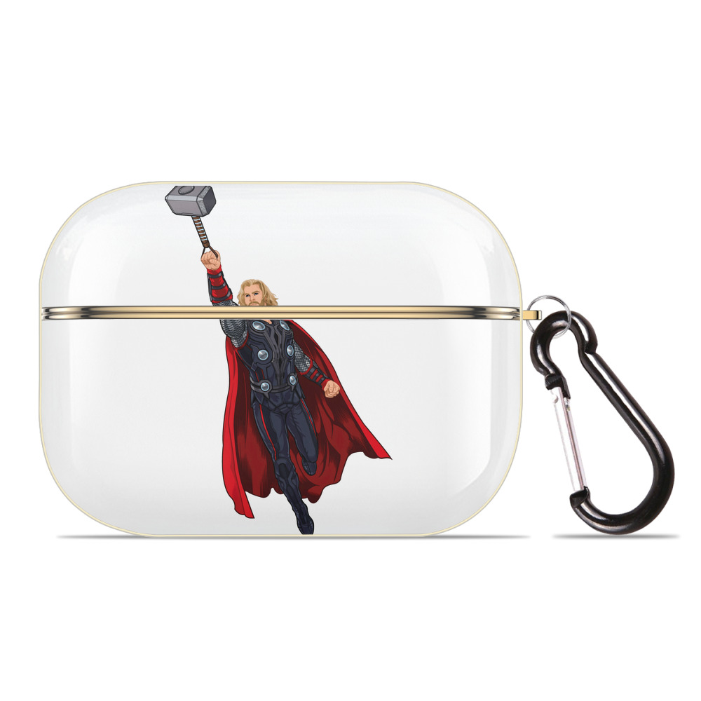 （画像用） アベンジャーズ The Avengers 【AirPods Pro用】ハードシェル保護ケース｜耐衝撃・防指紋・カラビナ付き商品仕様