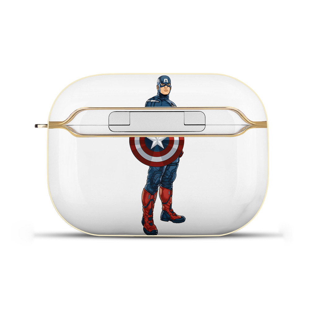 （画像用） アベンジャーズ The Avengers 【AirPods Pro用】ハードシェル保護ケース｜耐衝撃・防指紋・カラビナ付き商品仕様