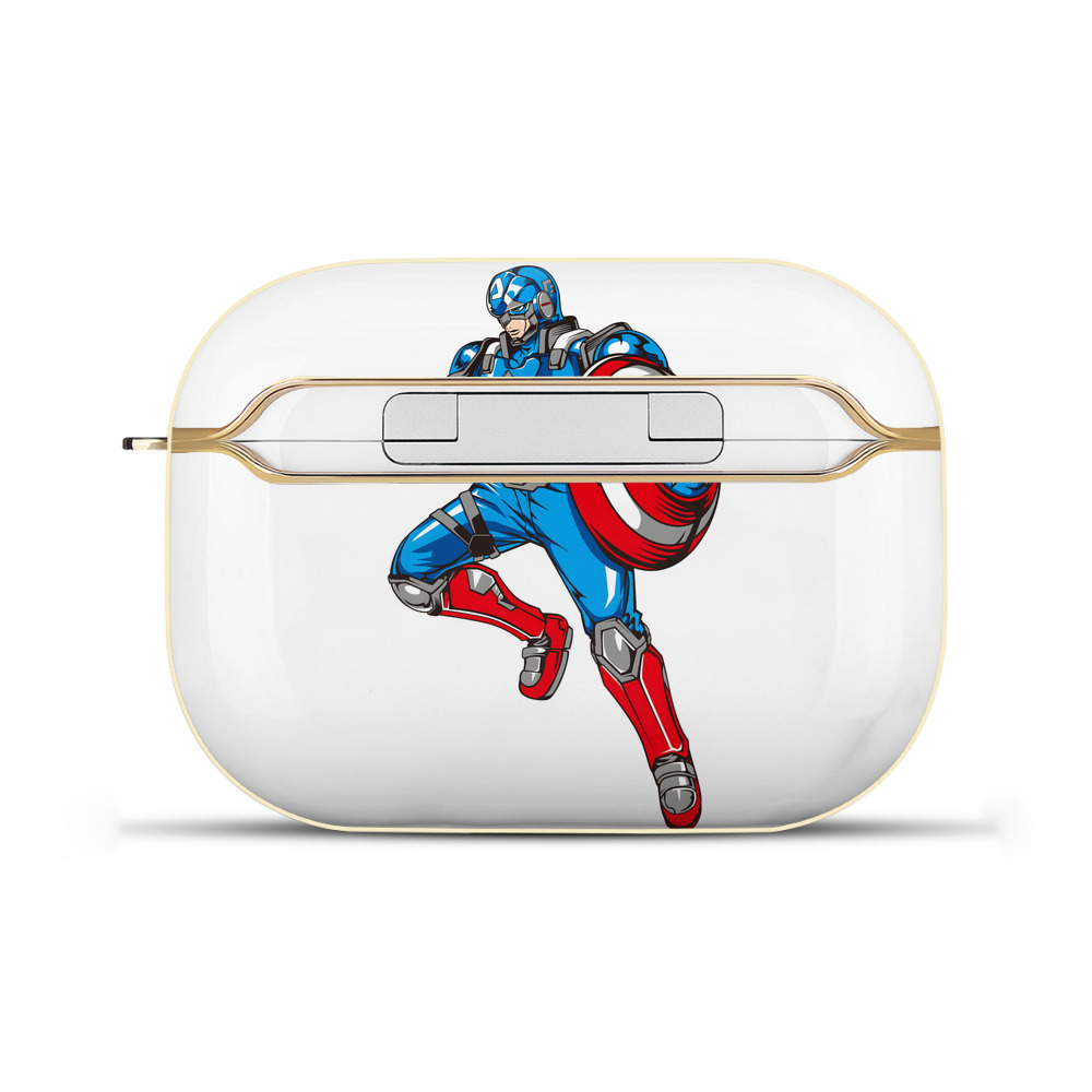 （画像用） アベンジャーズ The Avengers 【AirPods Pro用】ハードシェル保護ケース｜耐衝撃・防指紋・カラビナ付き商品仕様