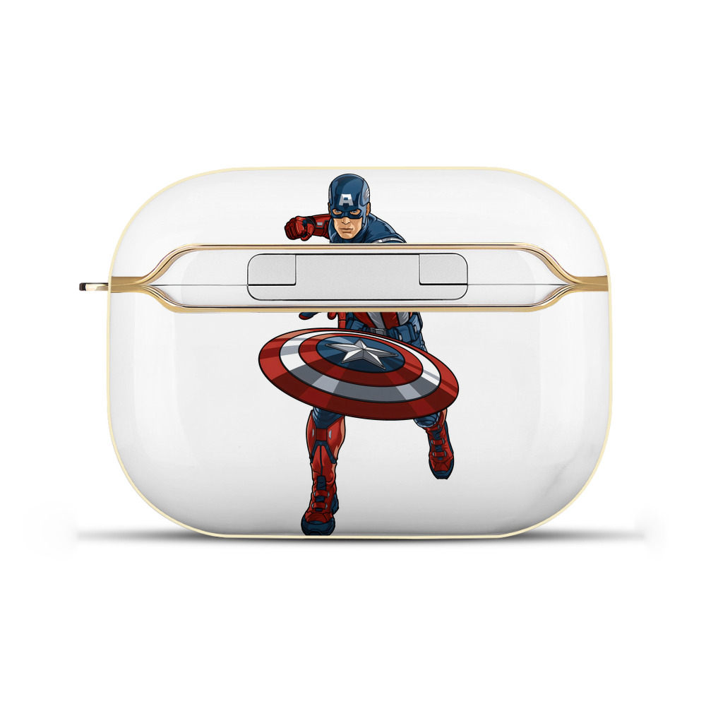 （画像用） アベンジャーズ The Avengers 【AirPods Pro用】ハードシェル保護ケース｜耐衝撃・防指紋・カラビナ付き商品仕様