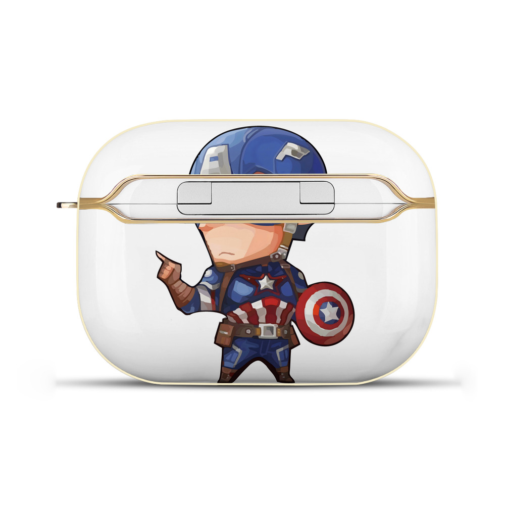 （画像用） アベンジャーズ The Avengers 【AirPods Pro用】ハードシェル保護ケース｜耐衝撃・防指紋・カラビナ付き商品仕様