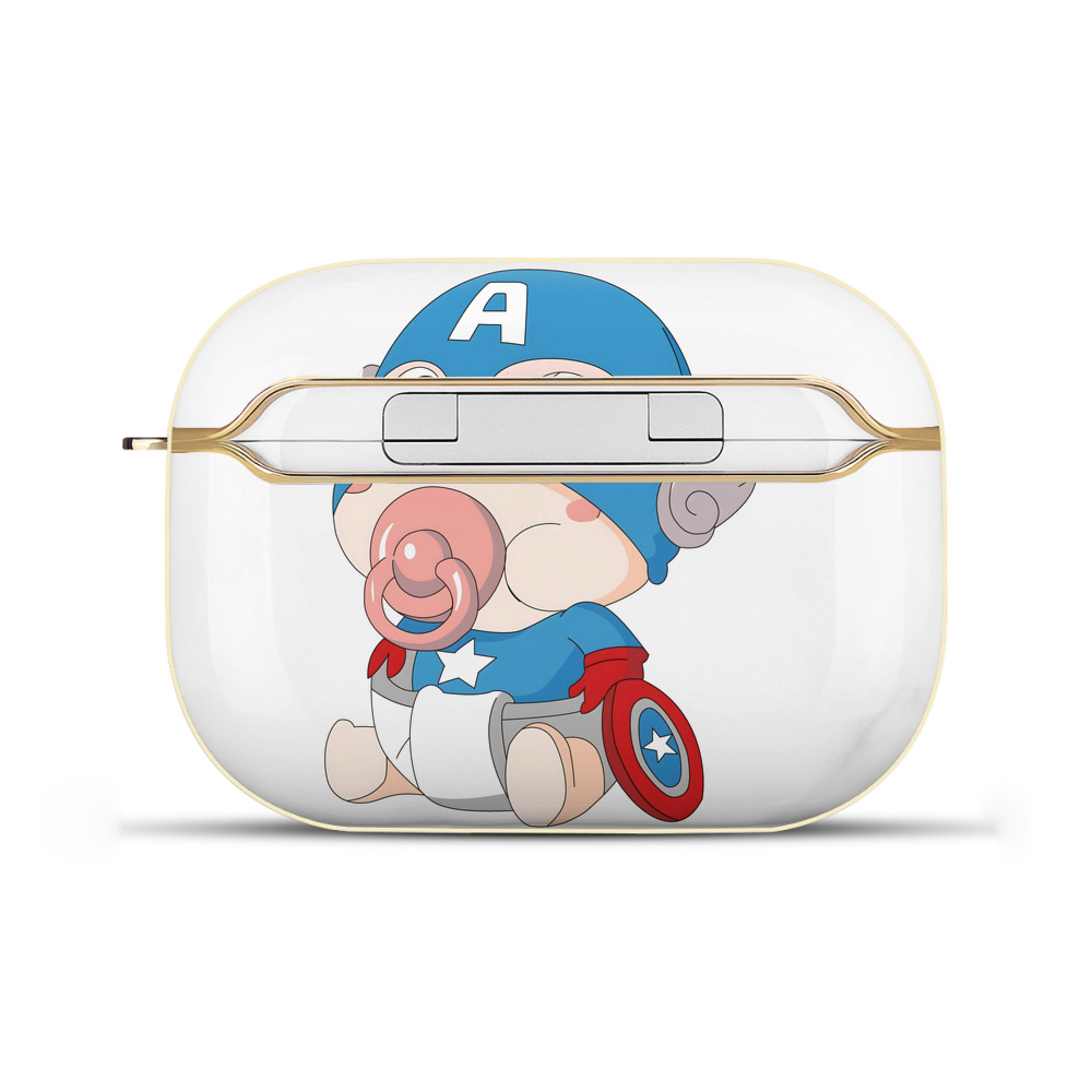 （画像用） アベンジャーズ The Avengers 【AirPods Pro用】ハードシェル保護ケース｜耐衝撃・防指紋・カラビナ付き商品仕様