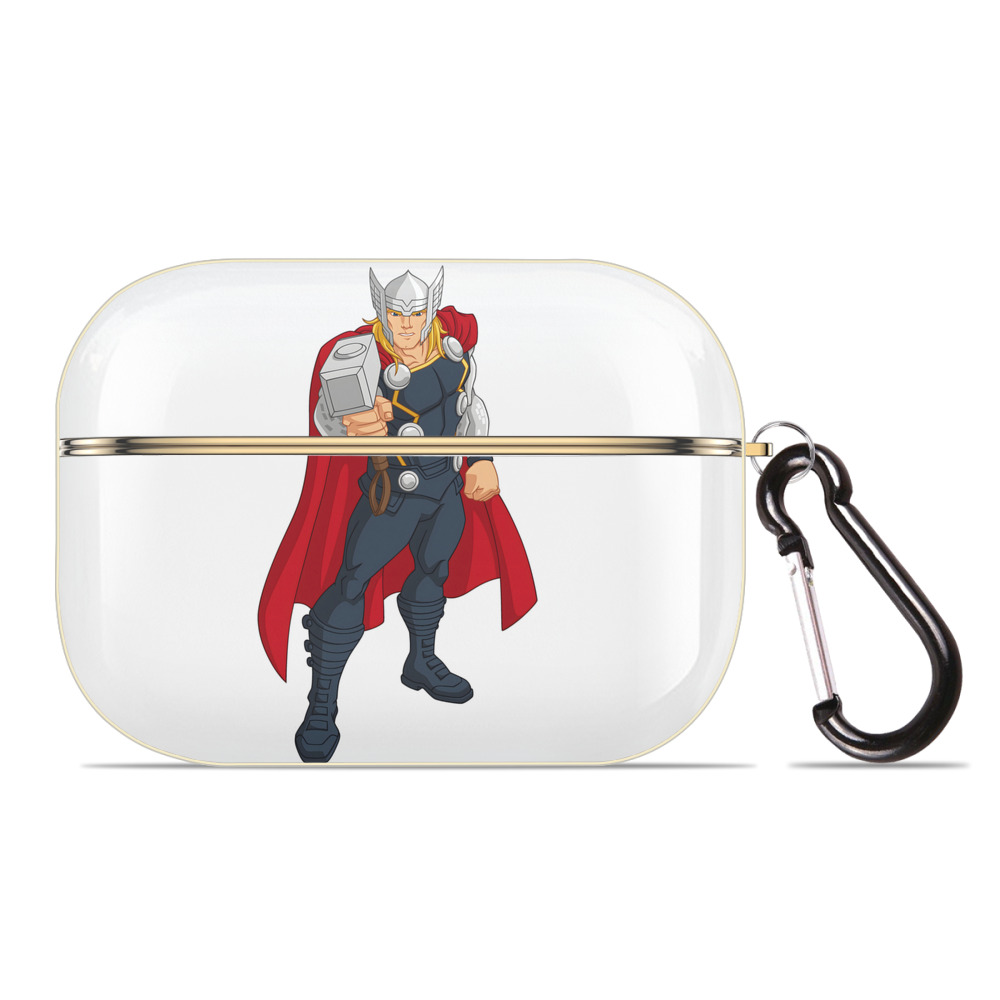 （画像用） アベンジャーズ The Avengers 【AirPods Pro用】ハードシェル保護ケース｜耐衝撃・防指紋・カラビナ付き商品仕様