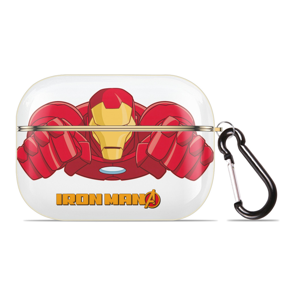 （画像用） アベンジャーズ The Avengers 【AirPods Pro用】ハードシェル保護ケース｜耐衝撃・防指紋・カラビナ付き商品仕様