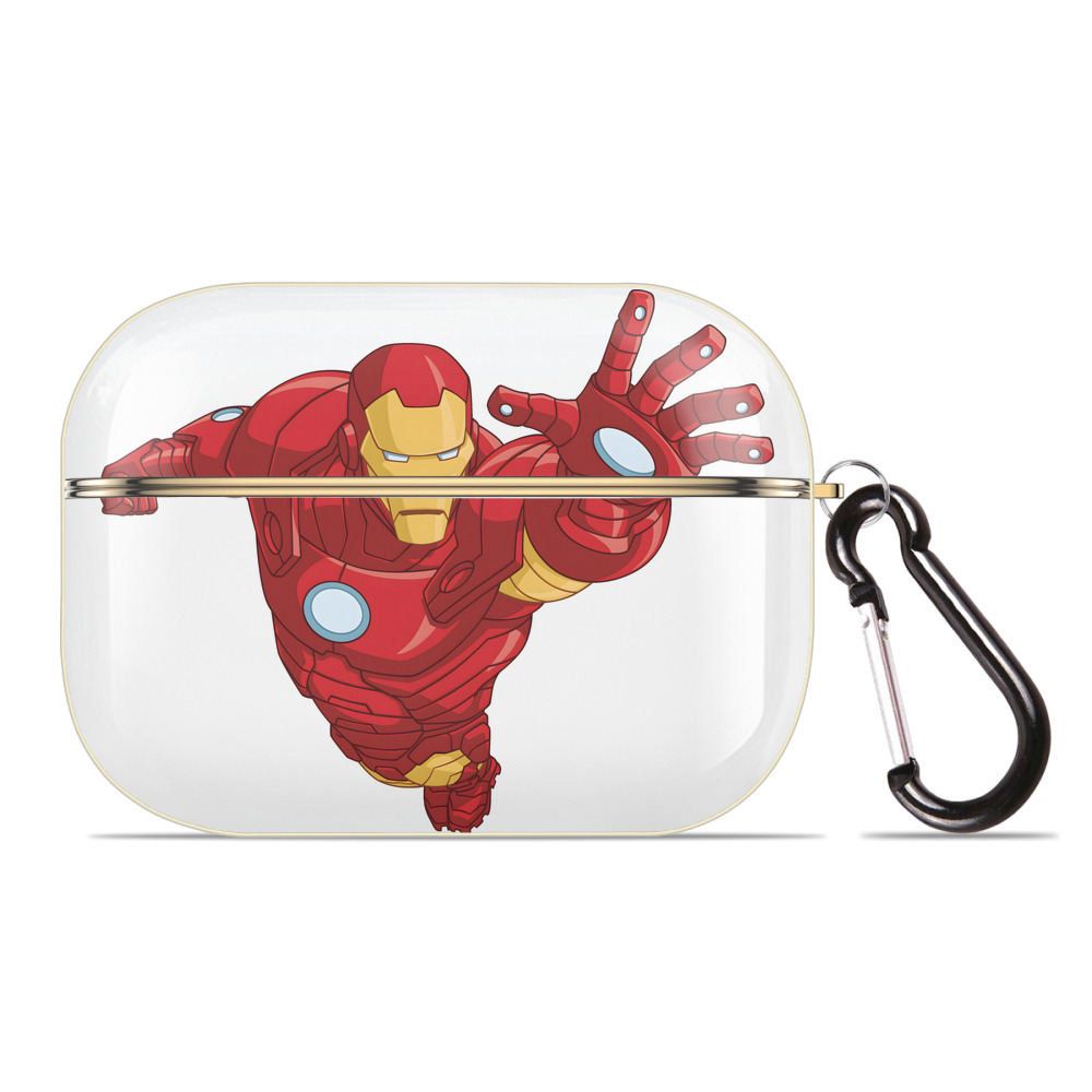 （画像用） アベンジャーズ The Avengers 【AirPods Pro用】ハードシェル保護ケース｜耐衝撃・防指紋・カラビナ付き商品仕様