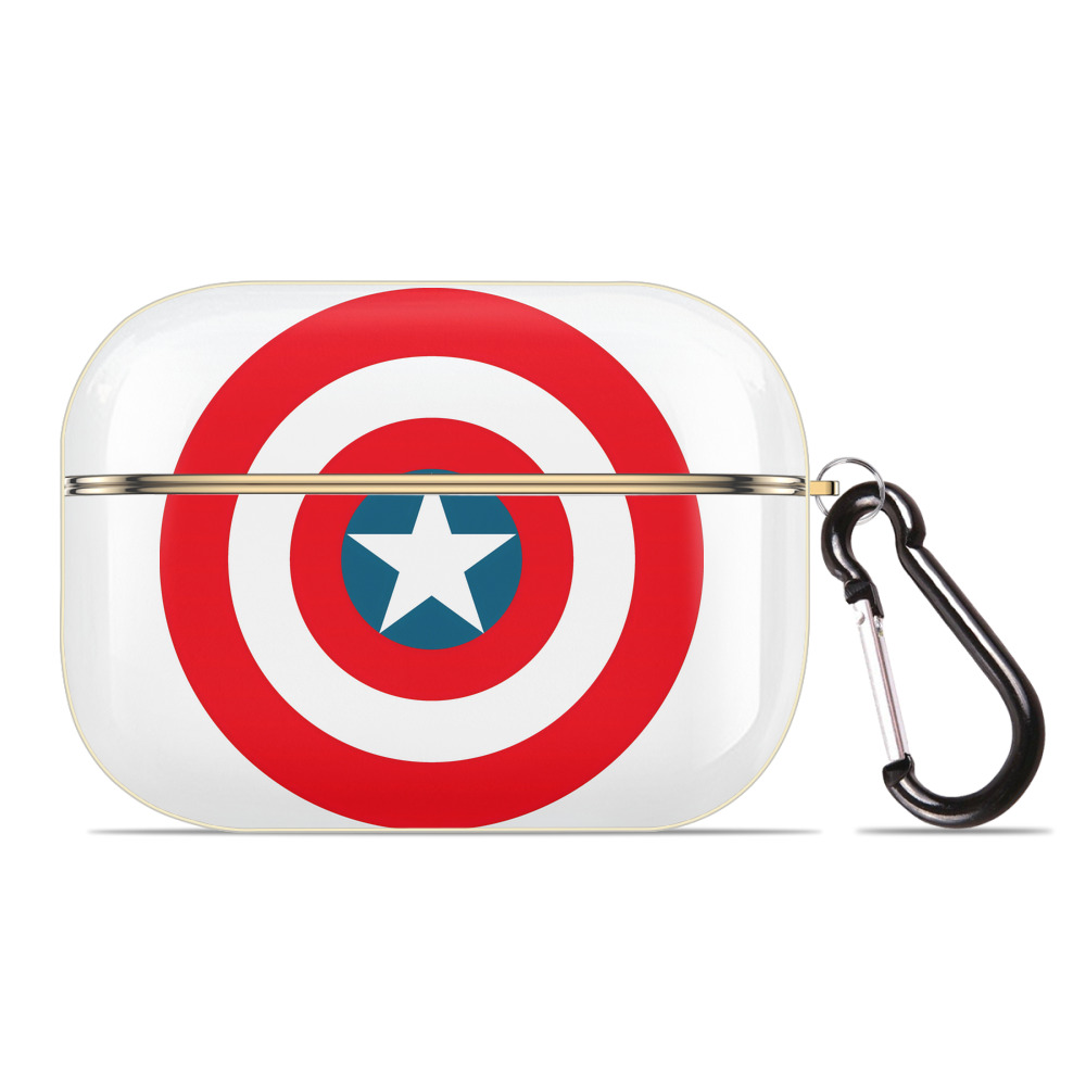 （画像用） アベンジャーズ The Avengers 【AirPods Pro用】ハードシェル保護ケース｜耐衝撃・防指紋・カラビナ付き商品仕様