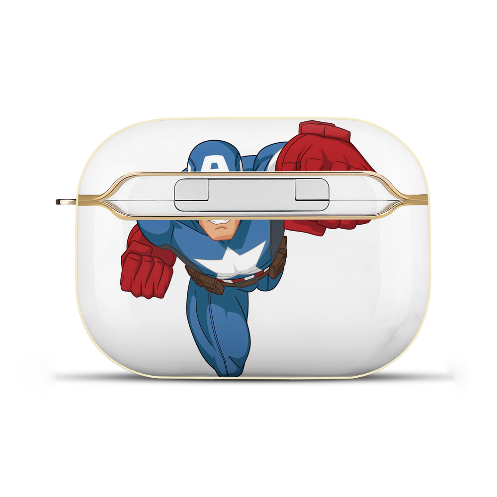 （画像用） アベンジャーズ The Avengers 【AirPods Pro用】ハードシェル保護ケース｜耐衝撃・防指紋・カラビナ付き商品仕様