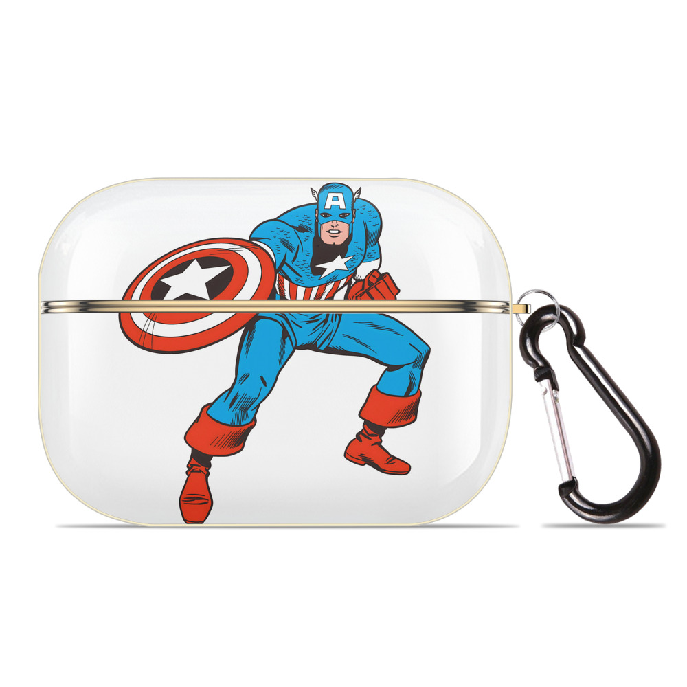 （画像用） アベンジャーズ The Avengers 【AirPods Pro用】ハードシェル保護ケース｜耐衝撃・防指紋・カラビナ付き商品仕様