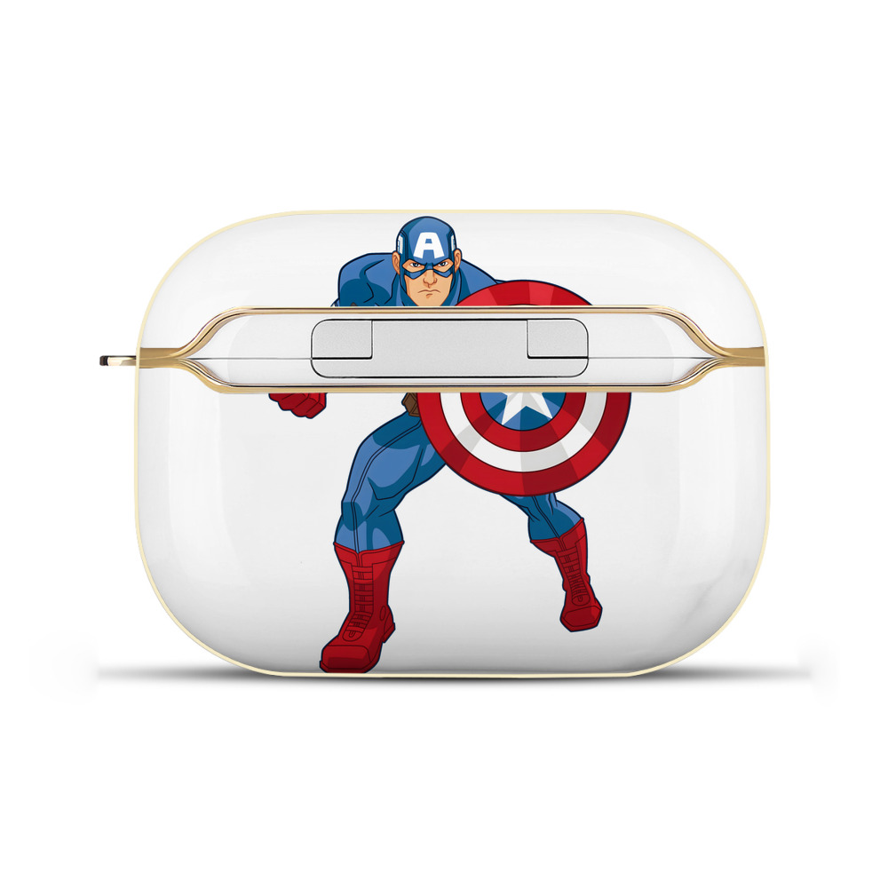 （画像用） アベンジャーズ The Avengers 【AirPods Pro用】ハードシェル保護ケース｜耐衝撃・防指紋・カラビナ付き商品仕様
