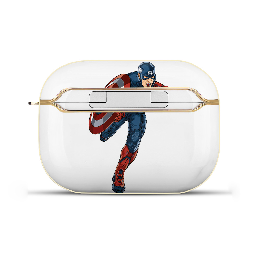 （画像用） アベンジャーズ The Avengers 【AirPods Pro用】ハードシェル保護ケース｜耐衝撃・防指紋・カラビナ付き商品仕様