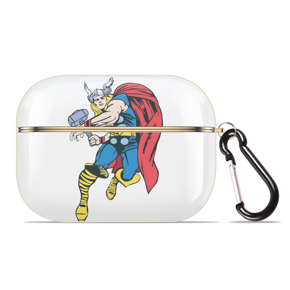 （画像用） アベンジャーズ The Avengers 【AirPods Pro用】ハードシェル保護ケース｜耐衝撃・防指紋・カラビナ付き商品仕様