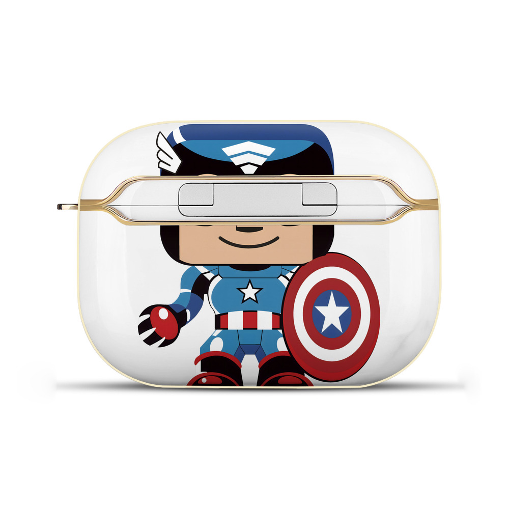 （画像用） アベンジャーズ The Avengers 【AirPods Pro用】ハードシェル保護ケース｜耐衝撃・防指紋・カラビナ付き商品仕様