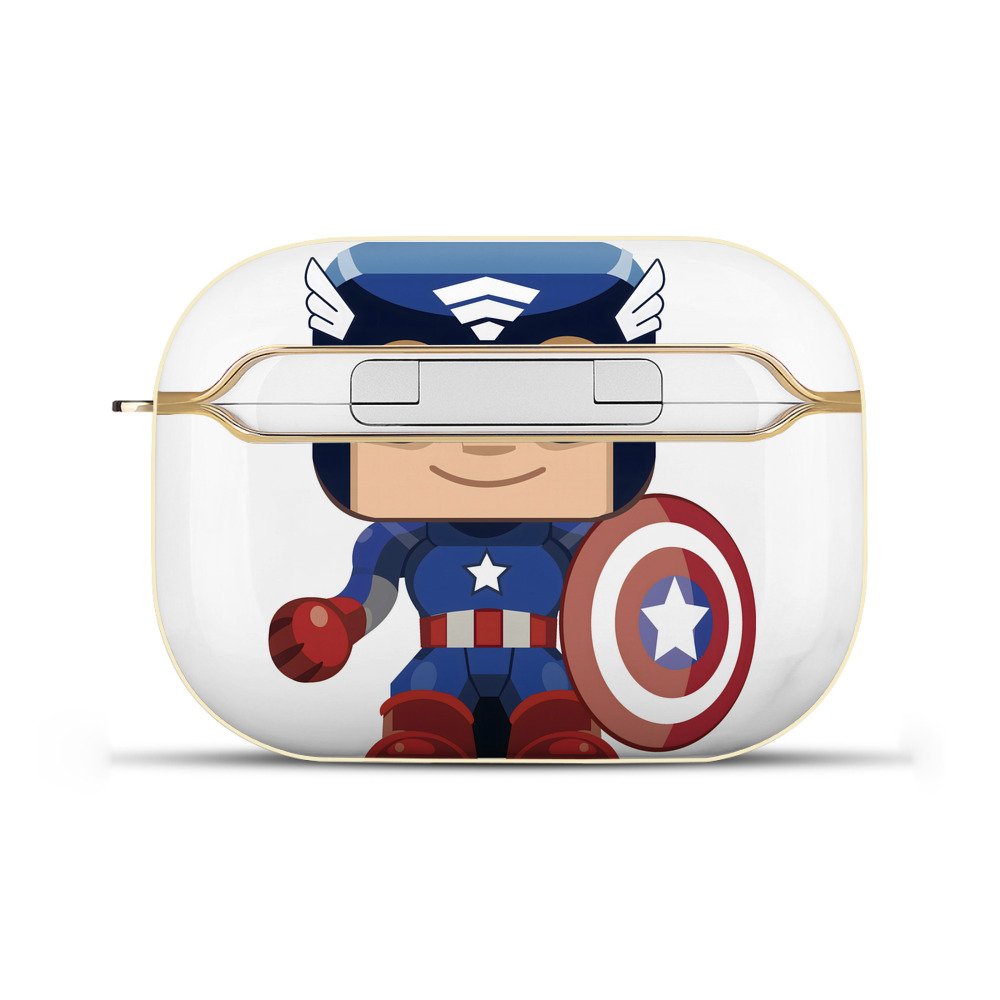 （画像用） アベンジャーズ The Avengers 【AirPods Pro用】ハードシェル保護ケース｜耐衝撃・防指紋・カラビナ付き商品仕様