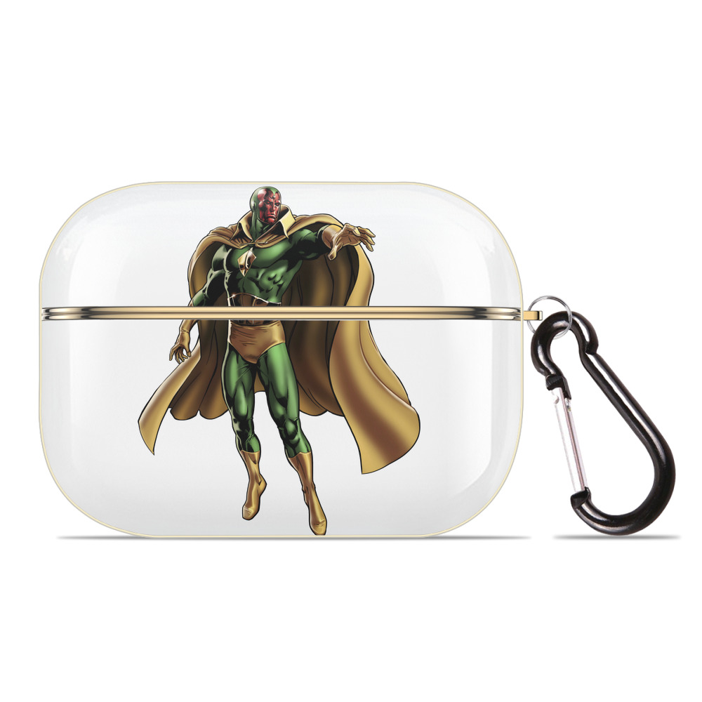 （画像用） アベンジャーズ The Avengers 【AirPods Pro用】ハードシェル保護ケース｜耐衝撃・防指紋・カラビナ付き商品仕様