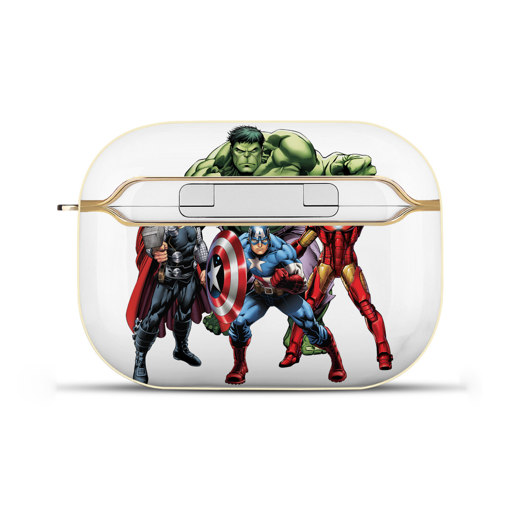 （画像用） アベンジャーズ The Avengers 【AirPods Pro用】ハードシェル保護ケース｜耐衝撃・防指紋・カラビナ付き商品仕様