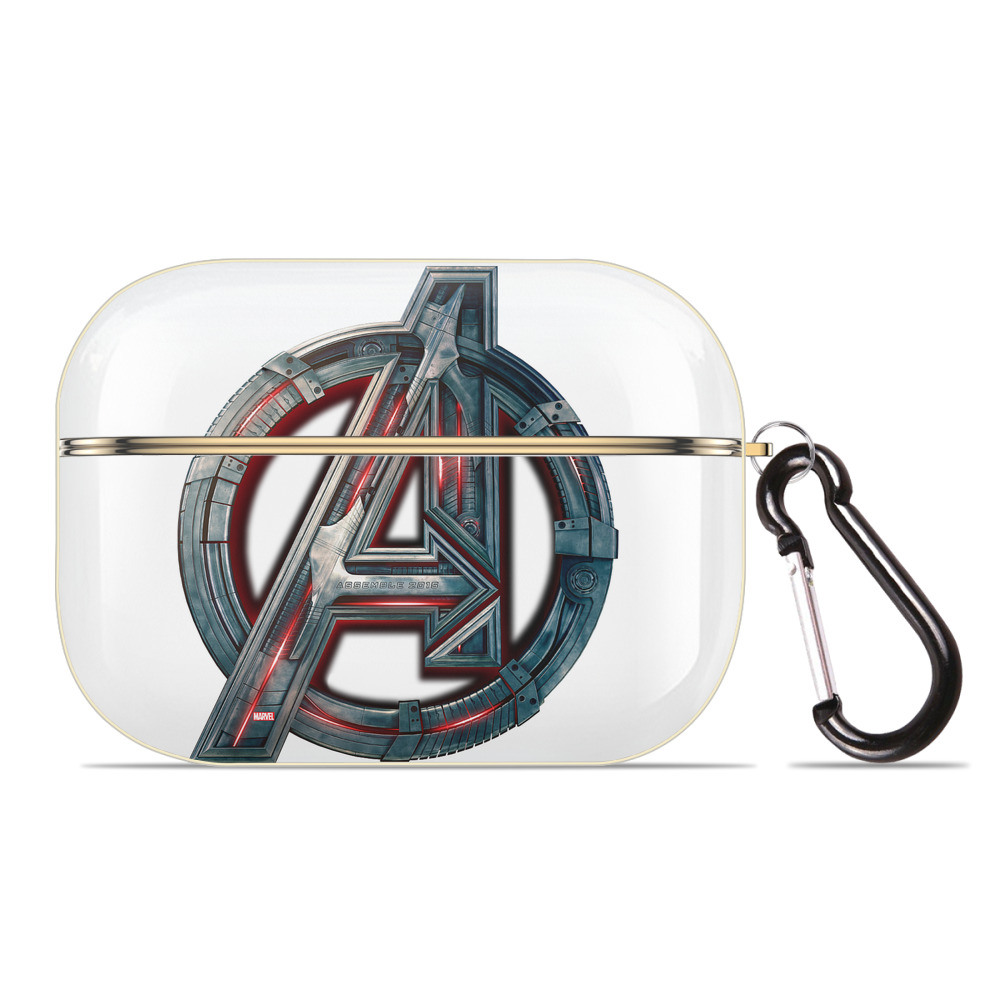 （画像用） アベンジャーズ The Avengers 【AirPods Pro用】ハードシェル保護ケース｜耐衝撃・防指紋・カラビナ付き商品仕様