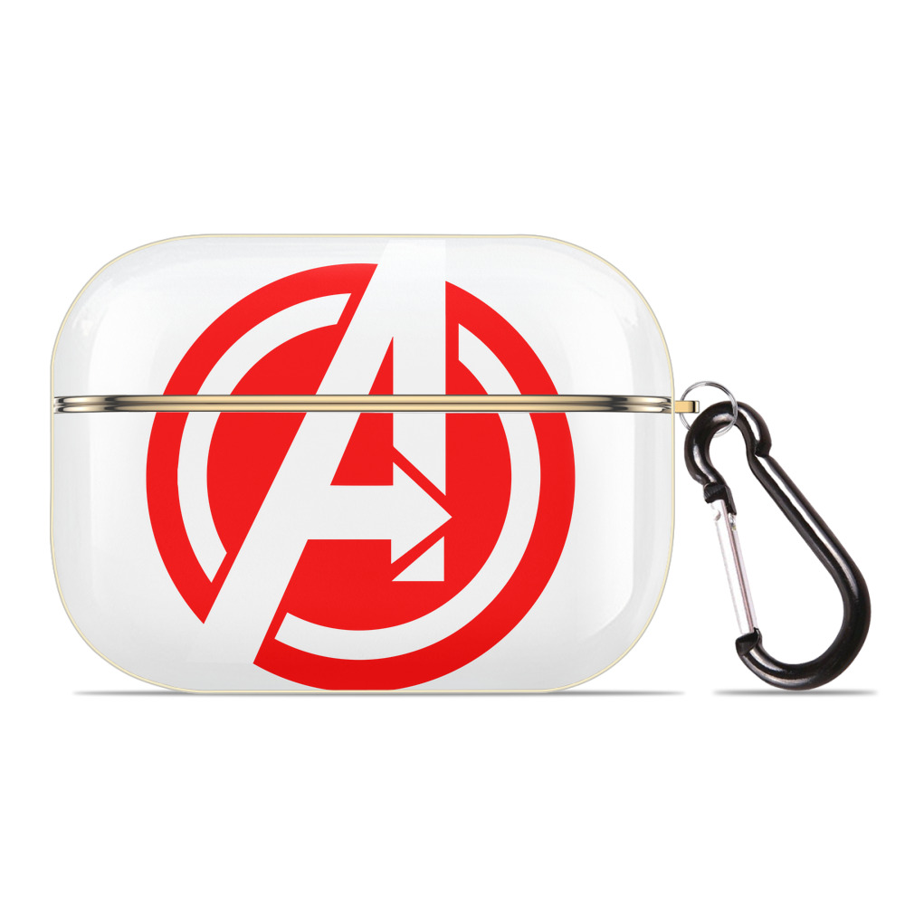 （画像用） アベンジャーズ The Avengers 【AirPods Pro用】ハードシェル保護ケース｜耐衝撃・防指紋・カラビナ付き商品仕様