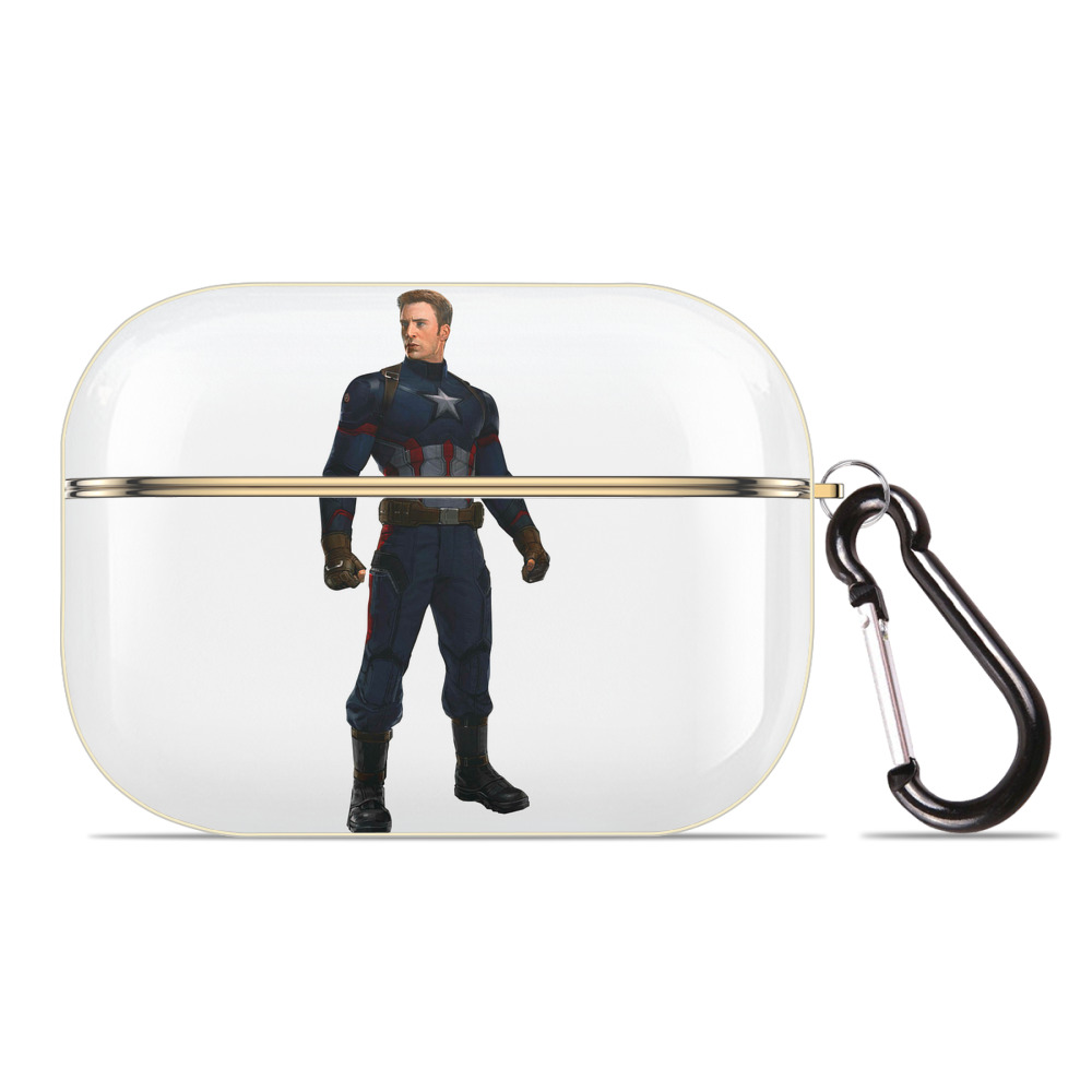 （画像用） アベンジャーズ The Avengers 【AirPods Pro用】ハードシェル保護ケース｜耐衝撃・防指紋・カラビナ付き商品仕様