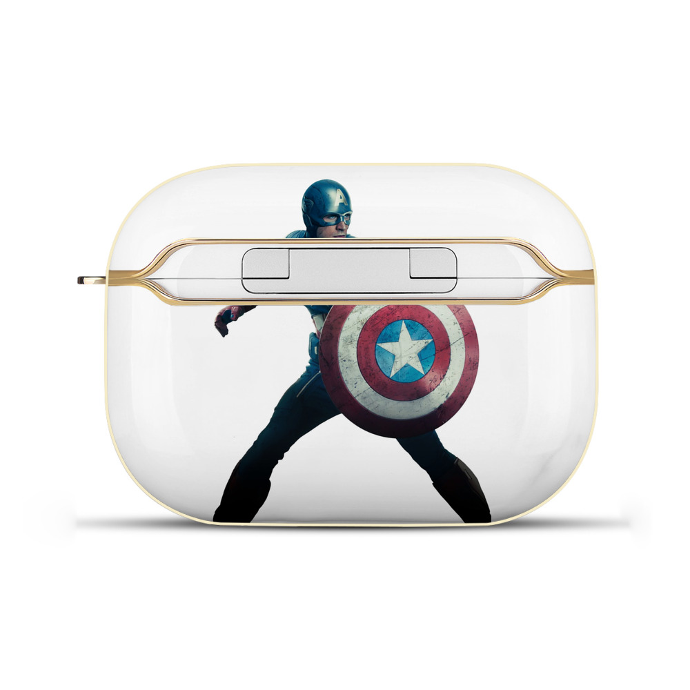 （画像用） アベンジャーズ The Avengers 【AirPods Pro用】ハードシェル保護ケース｜耐衝撃・防指紋・カラビナ付き商品仕様