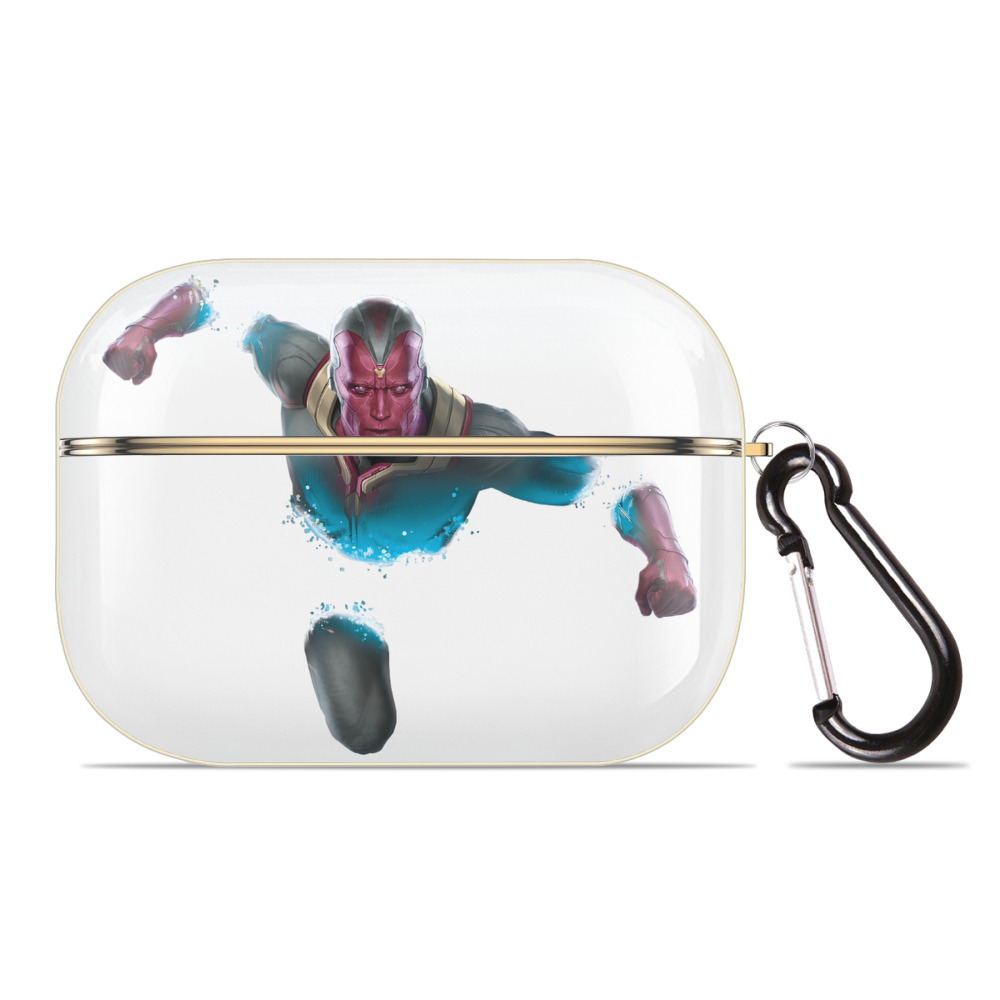 （画像用） アベンジャーズ The Avengers 【AirPods Pro用】ハードシェル保護ケース｜耐衝撃・防指紋・カラビナ付き商品仕様