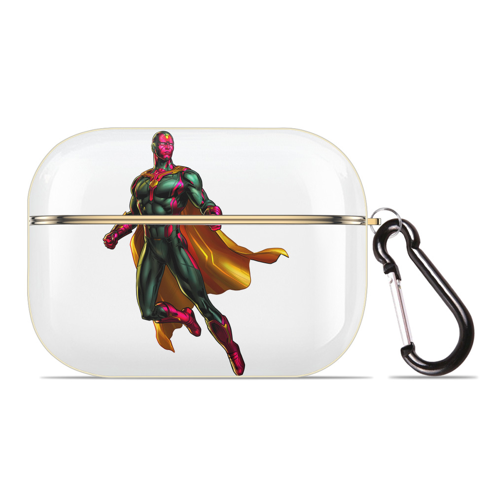 （画像用） アベンジャーズ The Avengers 【AirPods Pro用】ハードシェル保護ケース｜耐衝撃・防指紋・カラビナ付き商品仕様