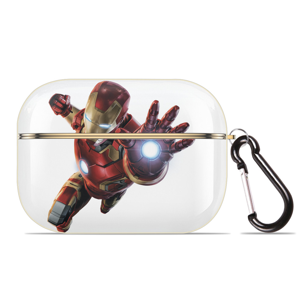（画像用） アベンジャーズ The Avengers 【AirPods Pro用】ハードシェル保護ケース｜耐衝撃・防指紋・カラビナ付き商品仕様