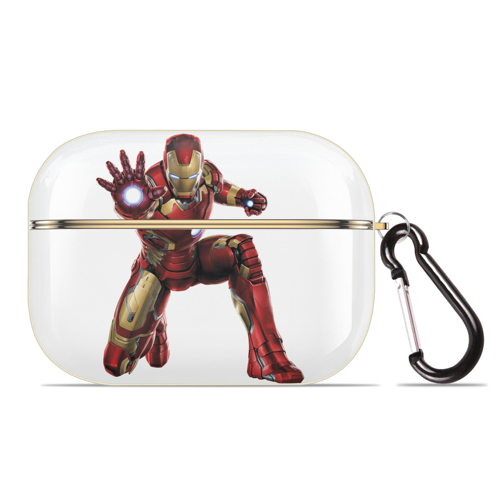（画像用） アベンジャーズ The Avengers 【AirPods Pro用】ハードシェル保護ケース｜耐衝撃・防指紋・カラビナ付き商品仕様