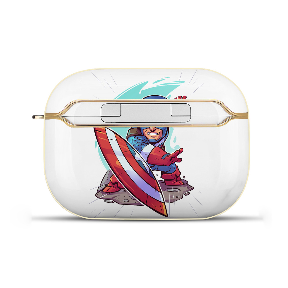 （画像用） アベンジャーズ The Avengers 【AirPods Pro用】ハードシェル保護ケース｜耐衝撃・防指紋・カラビナ付き商品仕様