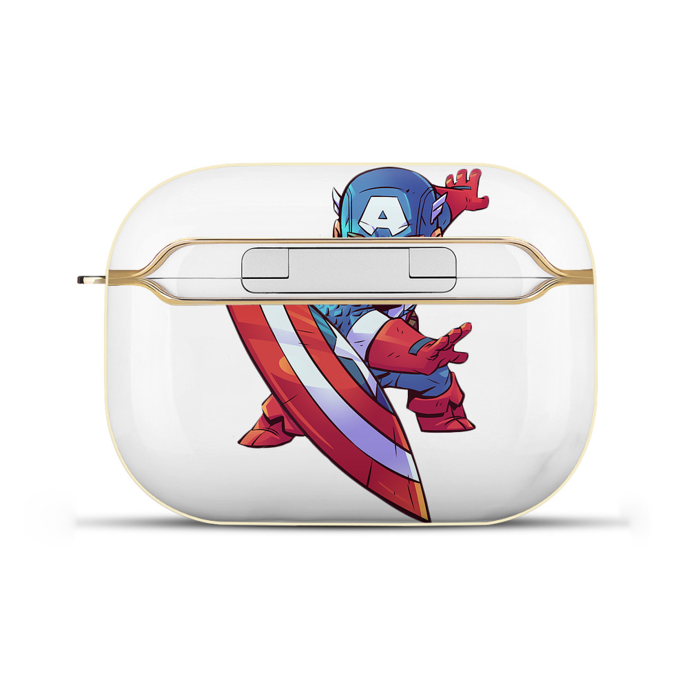 （画像用） アベンジャーズ The Avengers 【AirPods Pro用】ハードシェル保護ケース｜耐衝撃・防指紋・カラビナ付き商品仕様