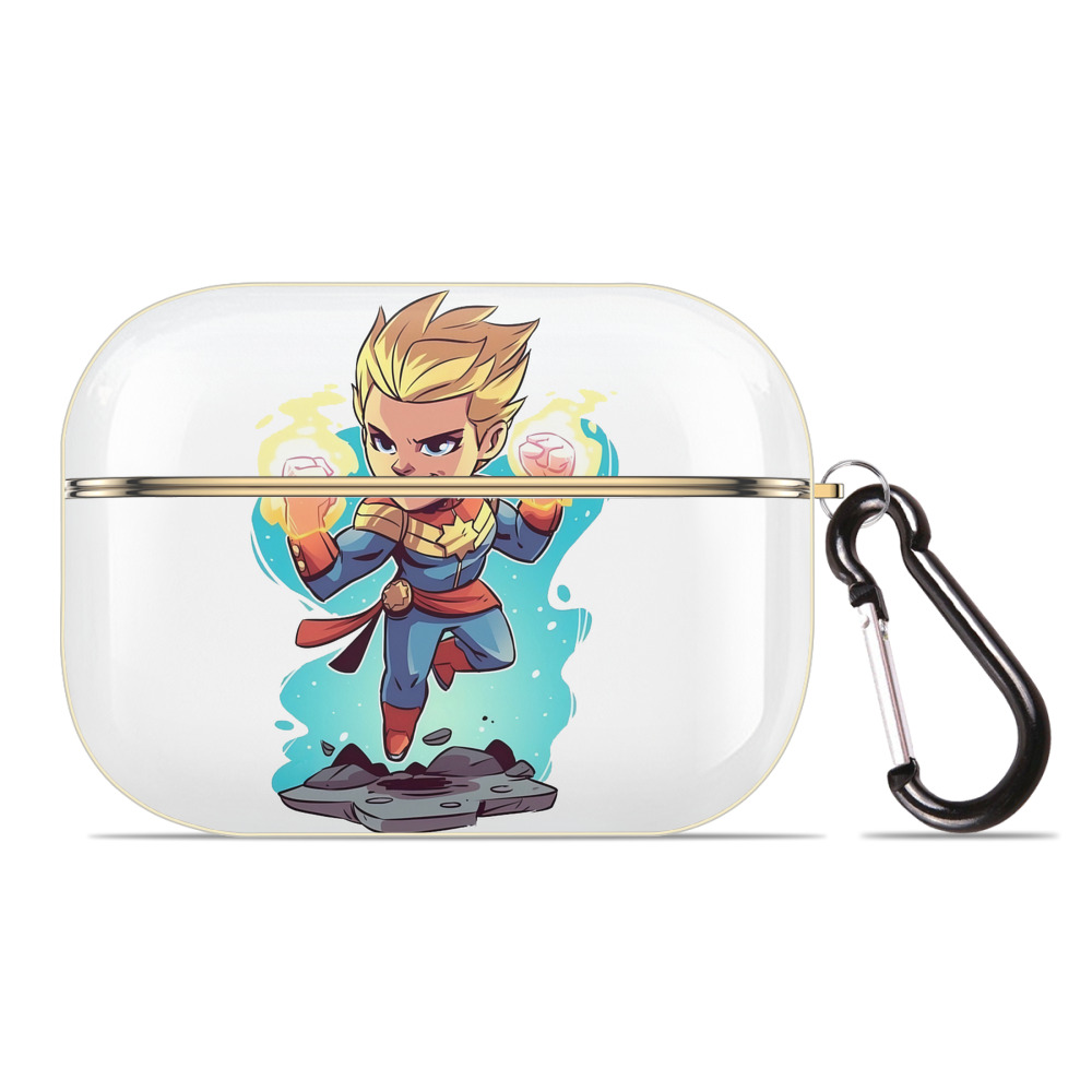 （画像用） アベンジャーズ The Avengers 【AirPods Pro用】ハードシェル保護ケース｜耐衝撃・防指紋・カラビナ付き商品仕様