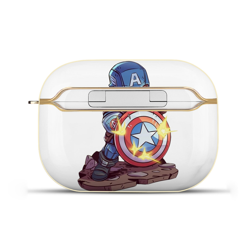 （画像用） アベンジャーズ The Avengers 【AirPods Pro用】ハードシェル保護ケース｜耐衝撃・防指紋・カラビナ付き商品仕様