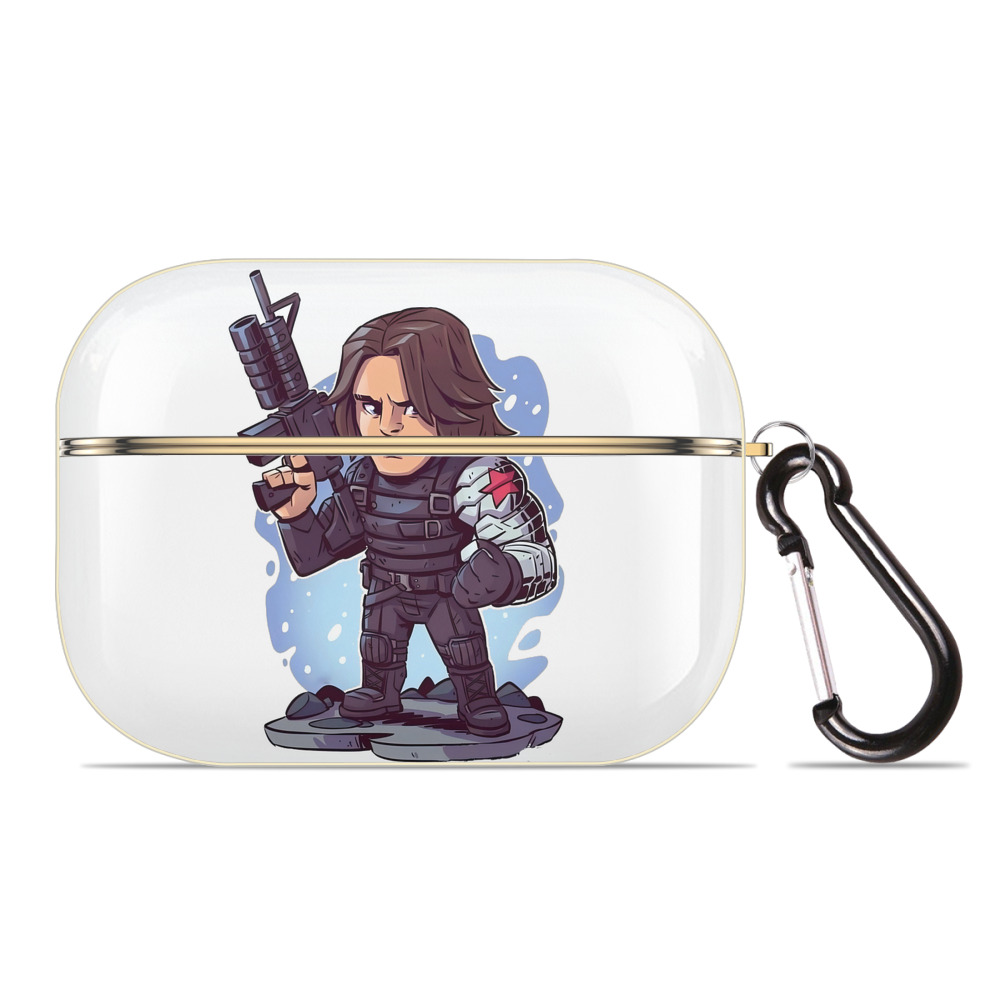 （画像用） アベンジャーズ The Avengers 【AirPods Pro用】ハードシェル保護ケース｜耐衝撃・防指紋・カラビナ付き商品仕様