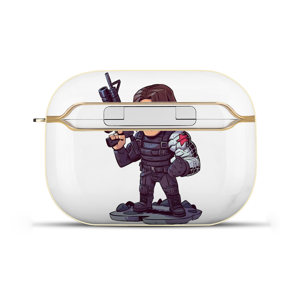 （画像用） アベンジャーズ The Avengers 【AirPods Pro用】ハードシェル保護ケース｜耐衝撃・防指紋・カラビナ付き商品仕様