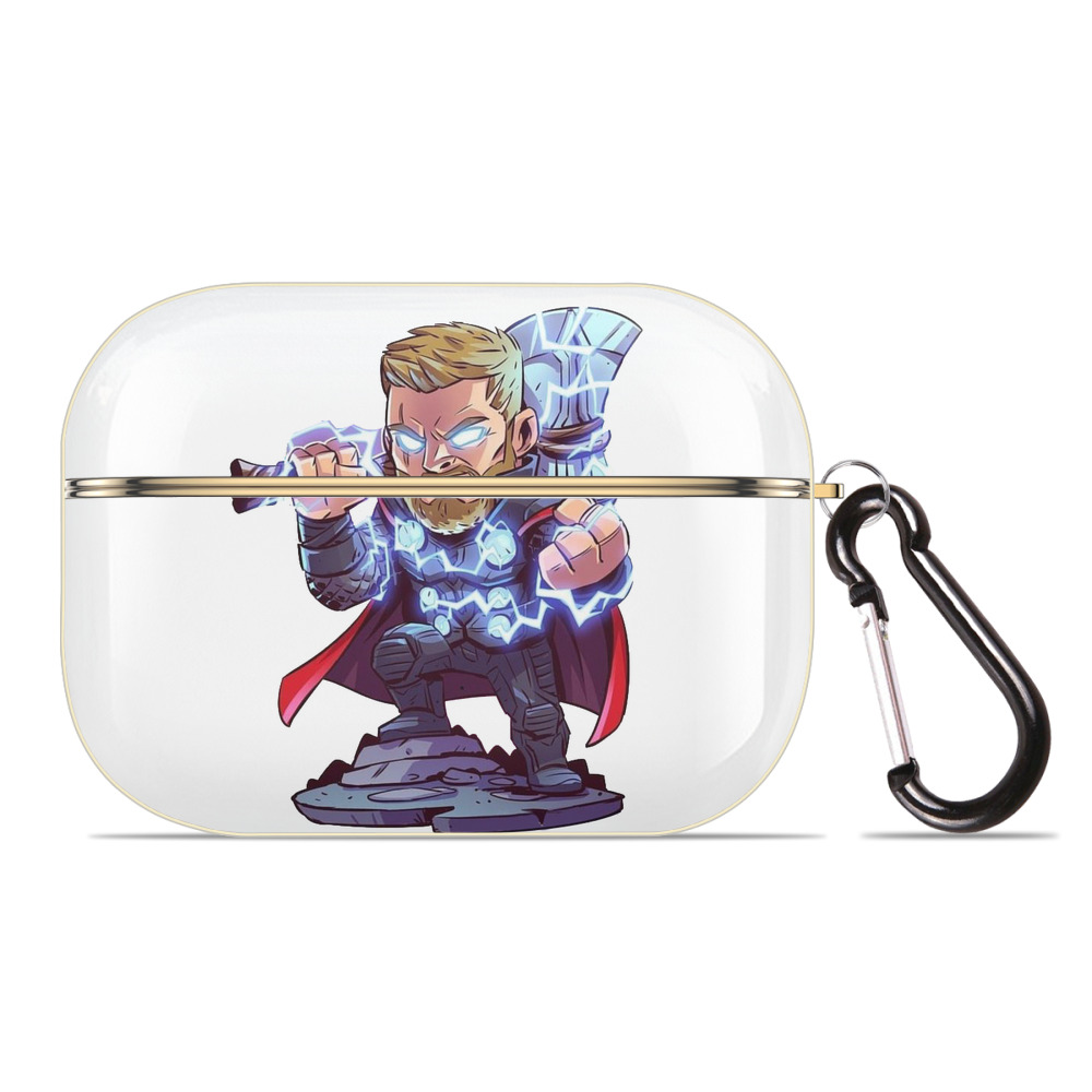 （画像用） アベンジャーズ The Avengers 【AirPods Pro用】ハードシェル保護ケース｜耐衝撃・防指紋・カラビナ付き商品仕様
