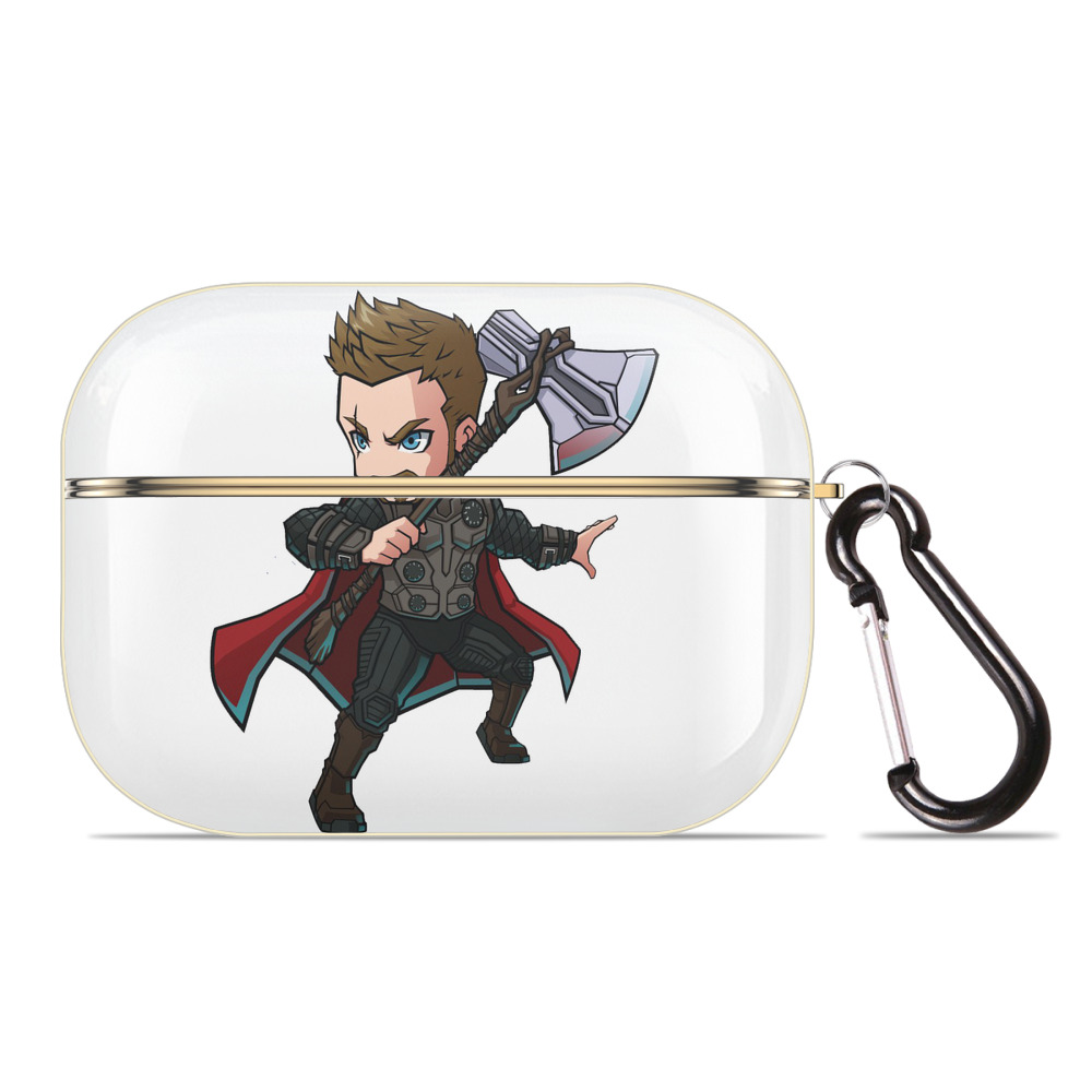 （画像用） アベンジャーズ The Avengers 【AirPods Pro用】ハードシェル保護ケース｜耐衝撃・防指紋・カラビナ付き商品仕様