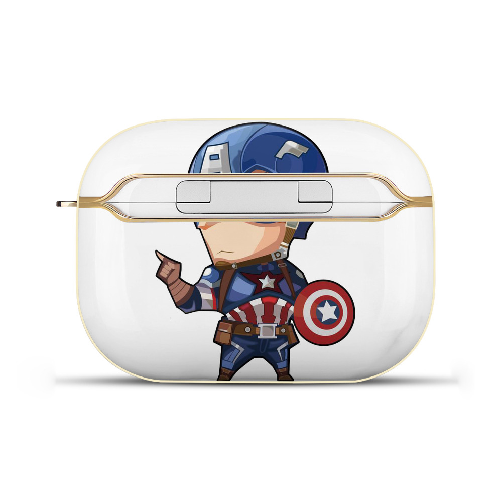 （画像用） アベンジャーズ The Avengers 【AirPods Pro用】ハードシェル保護ケース｜耐衝撃・防指紋・カラビナ付き商品仕様