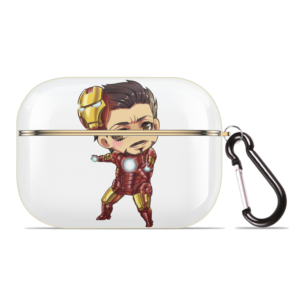 （画像用） アベンジャーズ The Avengers 【AirPods Pro用】ハードシェル保護ケース｜耐衝撃・防指紋・カラビナ付き商品仕様